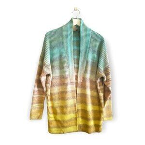 NWT Anthropologie Pilcro Space-Dyed Open Front Cardigan